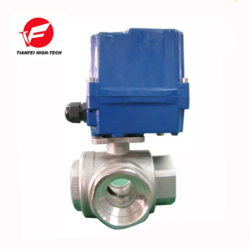 DC12V DC24V 220V SS304 DN25 DN32 CTF-010 100NM water electric valve